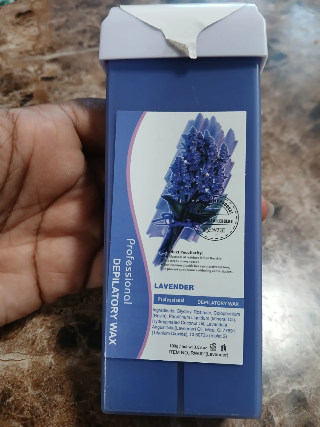 RENEE Professional Depilatory Wax - Lavender