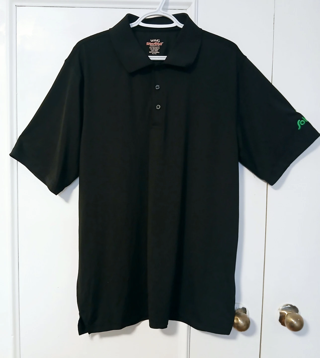 Men XL Sobeys Black Uniform Polo Shirt