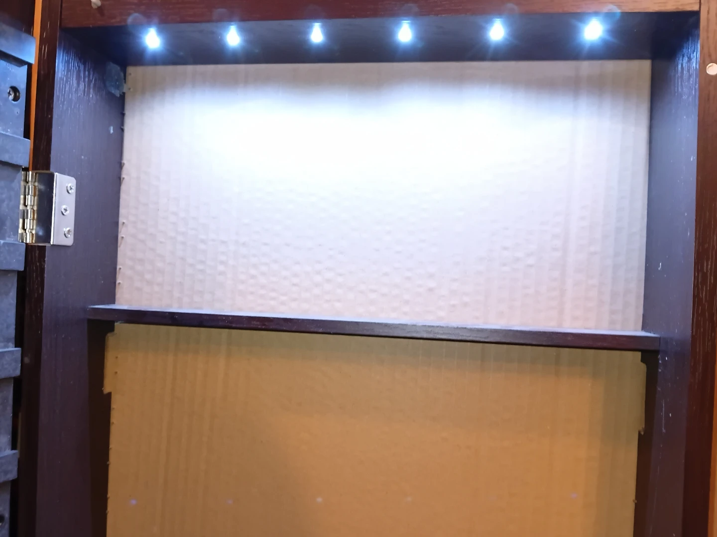 Wooden Jewelry Armoire with LED Lights - photo 4