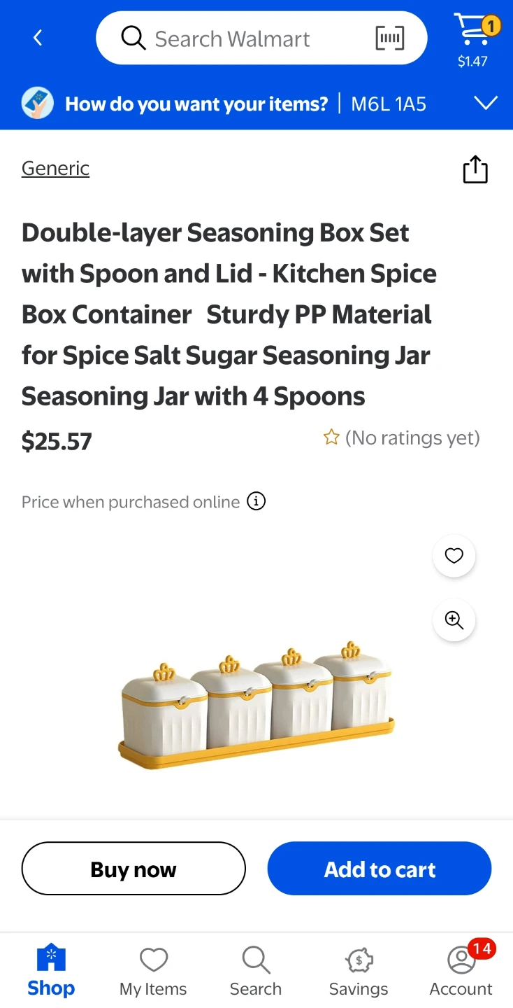 4-Piece White & Yellow Spice Jar Set with Drawers - photo 3