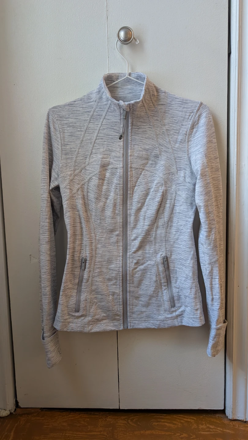 Lululemon Grey Heathered Define Jacket