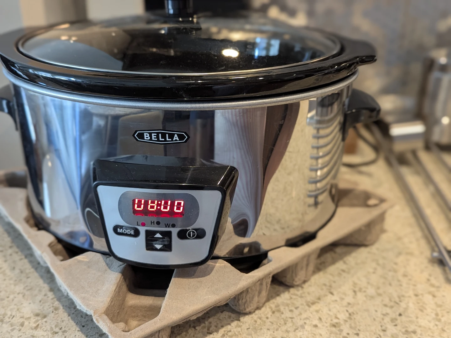 BELLA 5-Quart Programmable Slow Cooker - photo 4