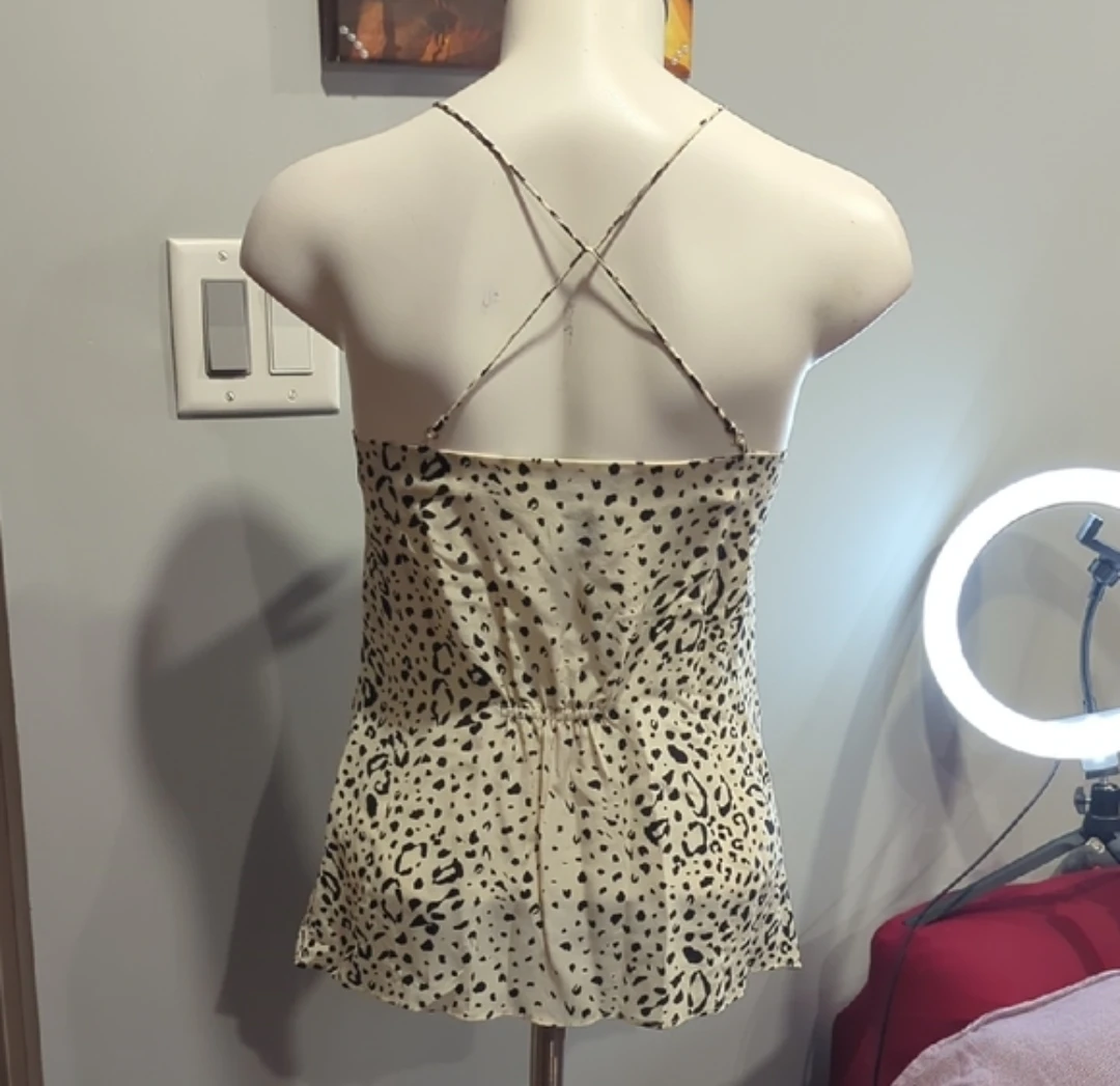 Leopard Print Camisole Top - photo 4