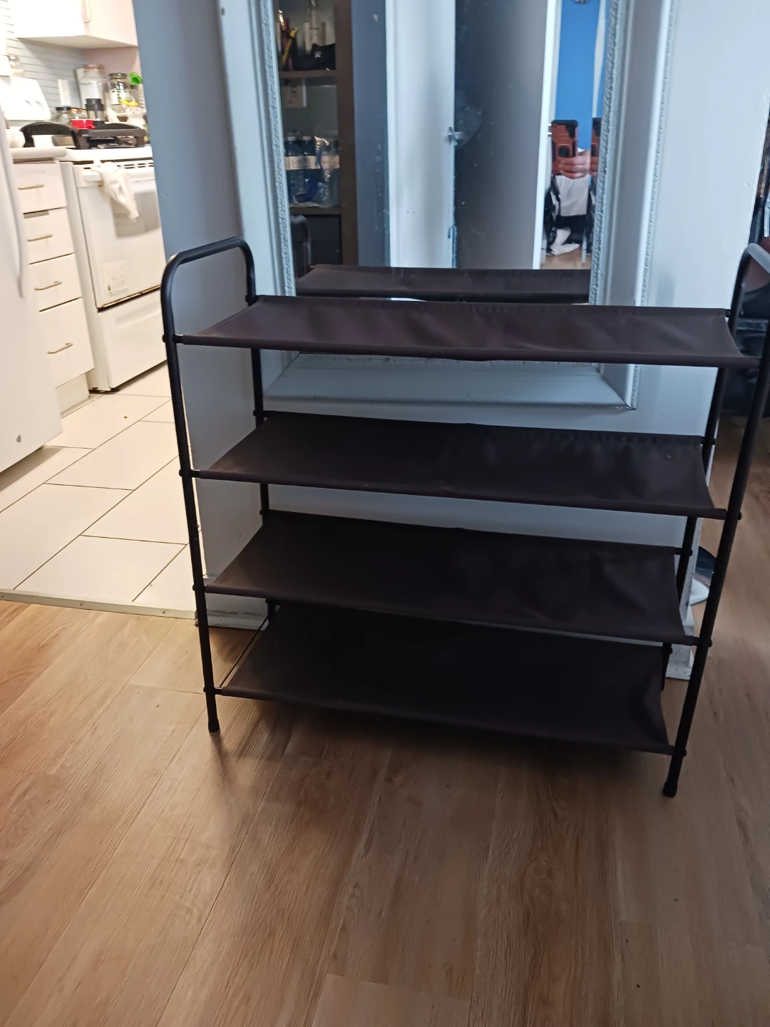 4-Tier Shoe Rack Organizer