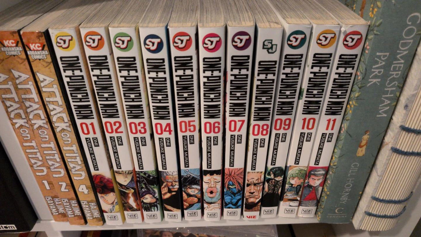 One-Punch Man Manga Volumes 1-5
