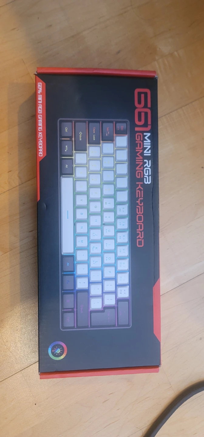 GG61 Mini RGB Gaming Keyboard - photo 2