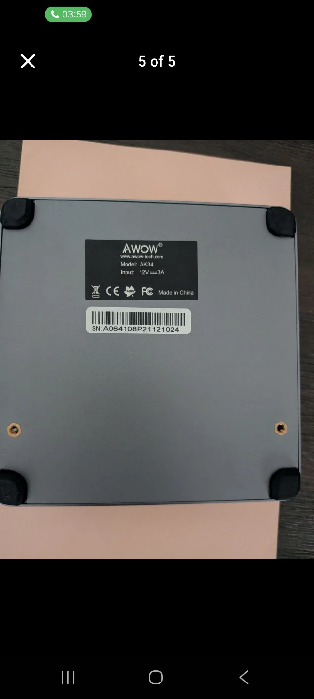 AWOW AK34 Mini PC - photo 3