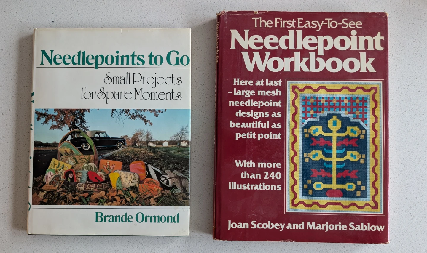 Needlepoint Instruction books