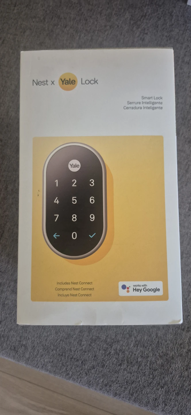 Nest x Yale Smart Lock with Nest Connect