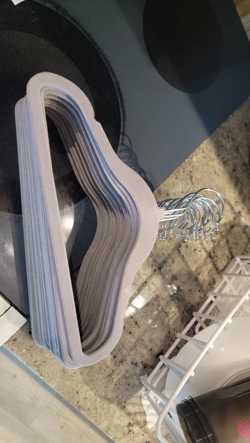 Bunch of small velvet hangers (18pcs)