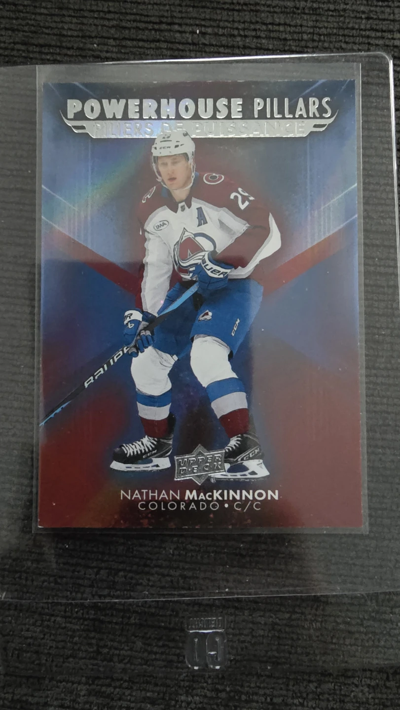 Upper Deck Tim Hortons Nathan MacKinnon Hockey Card 2025-2026