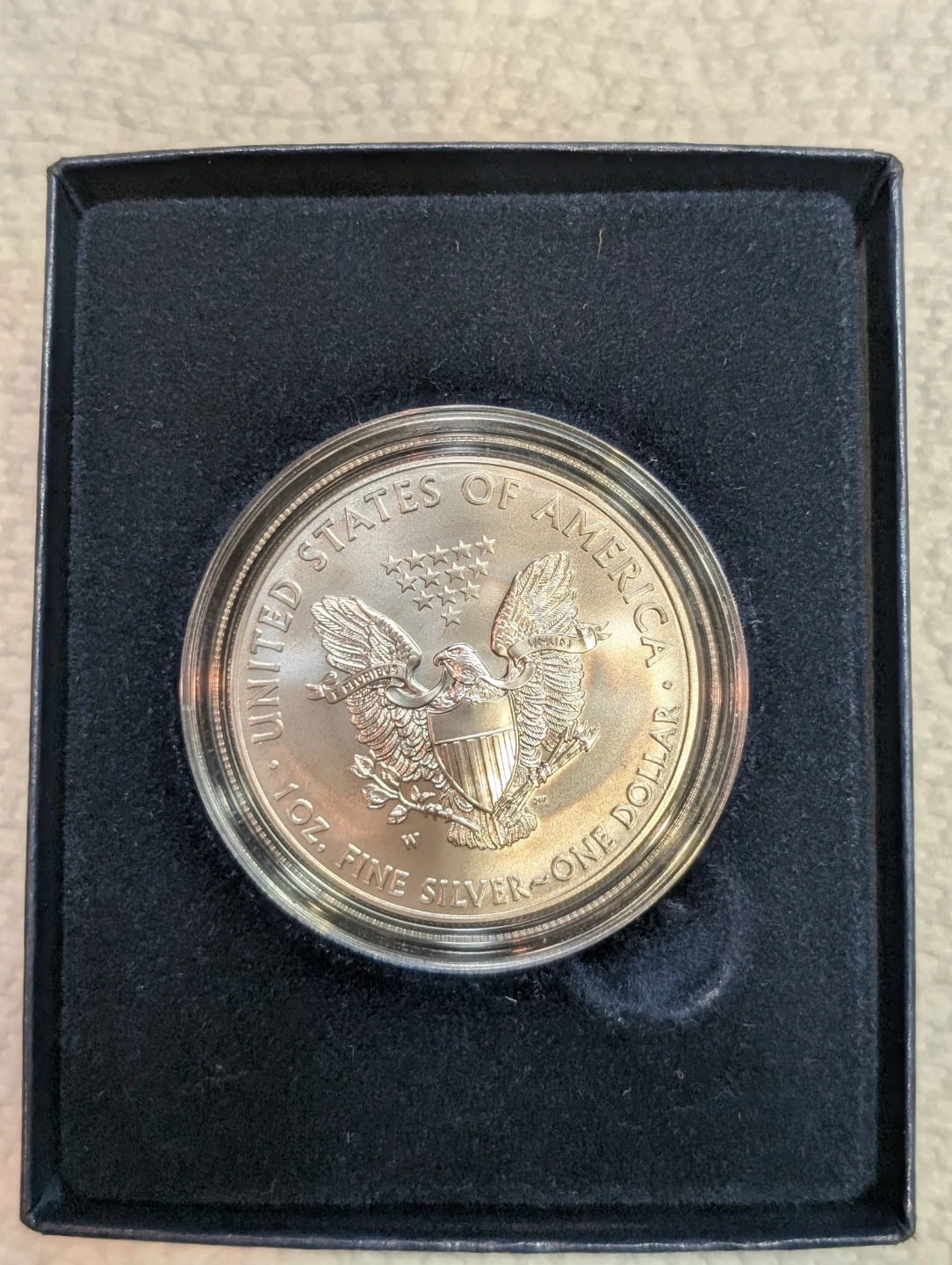 2012 American Eagle One Ounce Silver Uncirculated Coin - photo 3