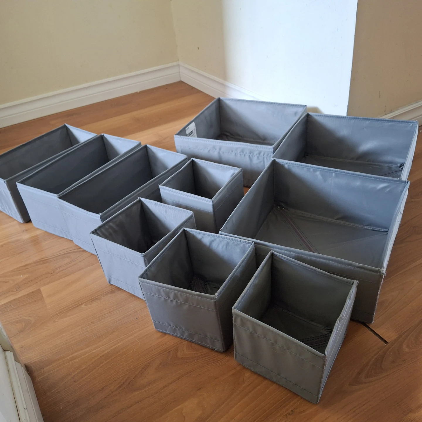 Ikea Fabric drawer  organizers (Set of 10)