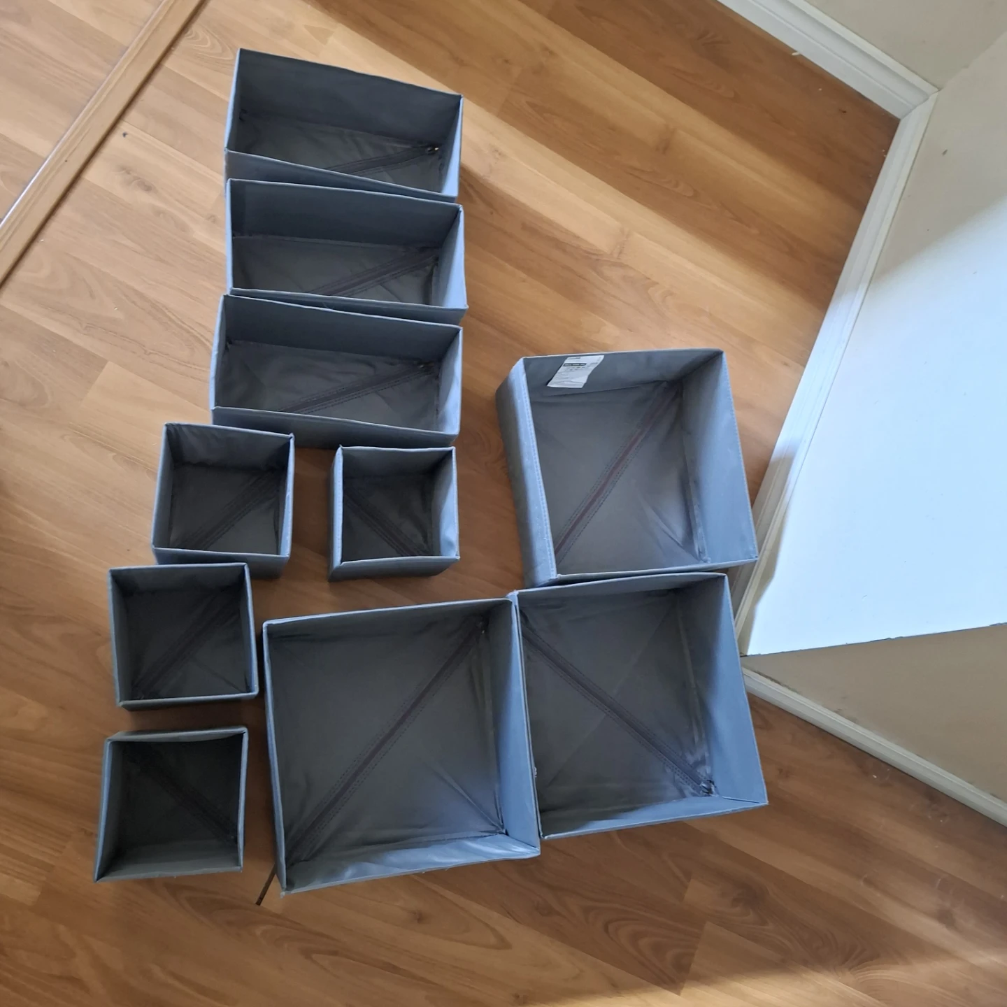 Ikea Fabric drawer  organizers (Set of 10) - photo 3