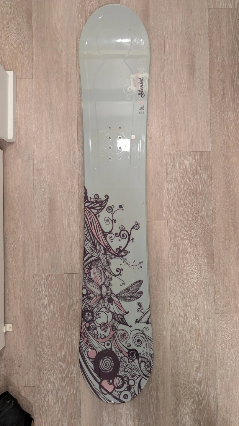 Lamar Merlot 154cm Snowboard - photo 2