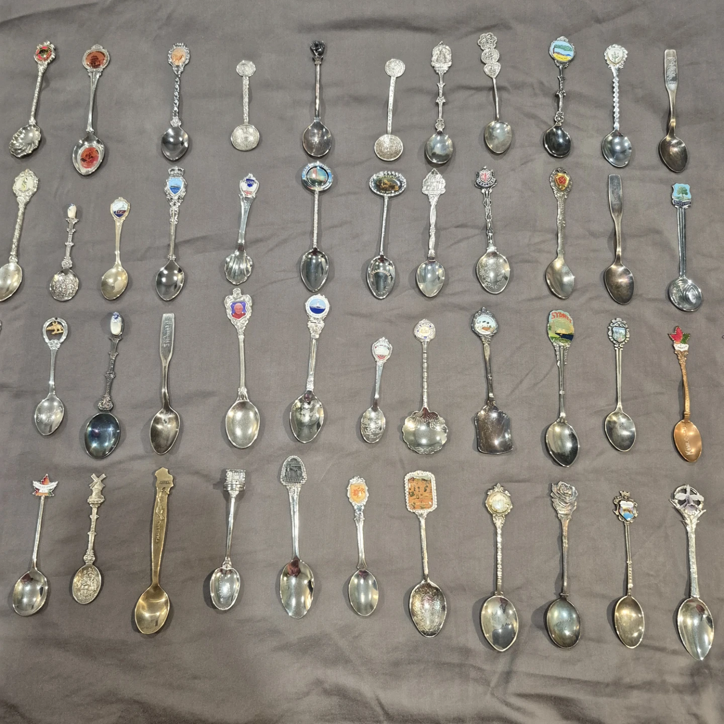 83 Collection of Souvenir Spoons - photo 3