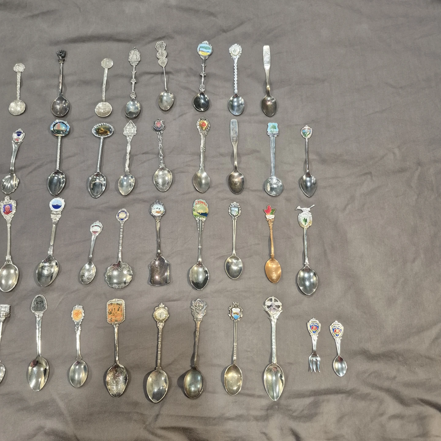 83 Collection of Souvenir Spoons - photo 4