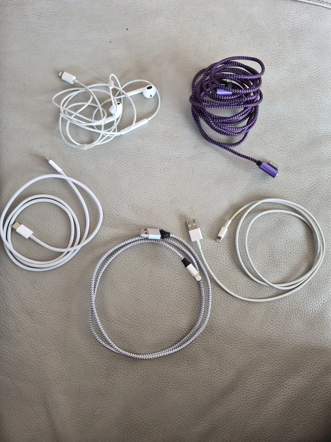 Apple EarPods and Charging Cables Bundle