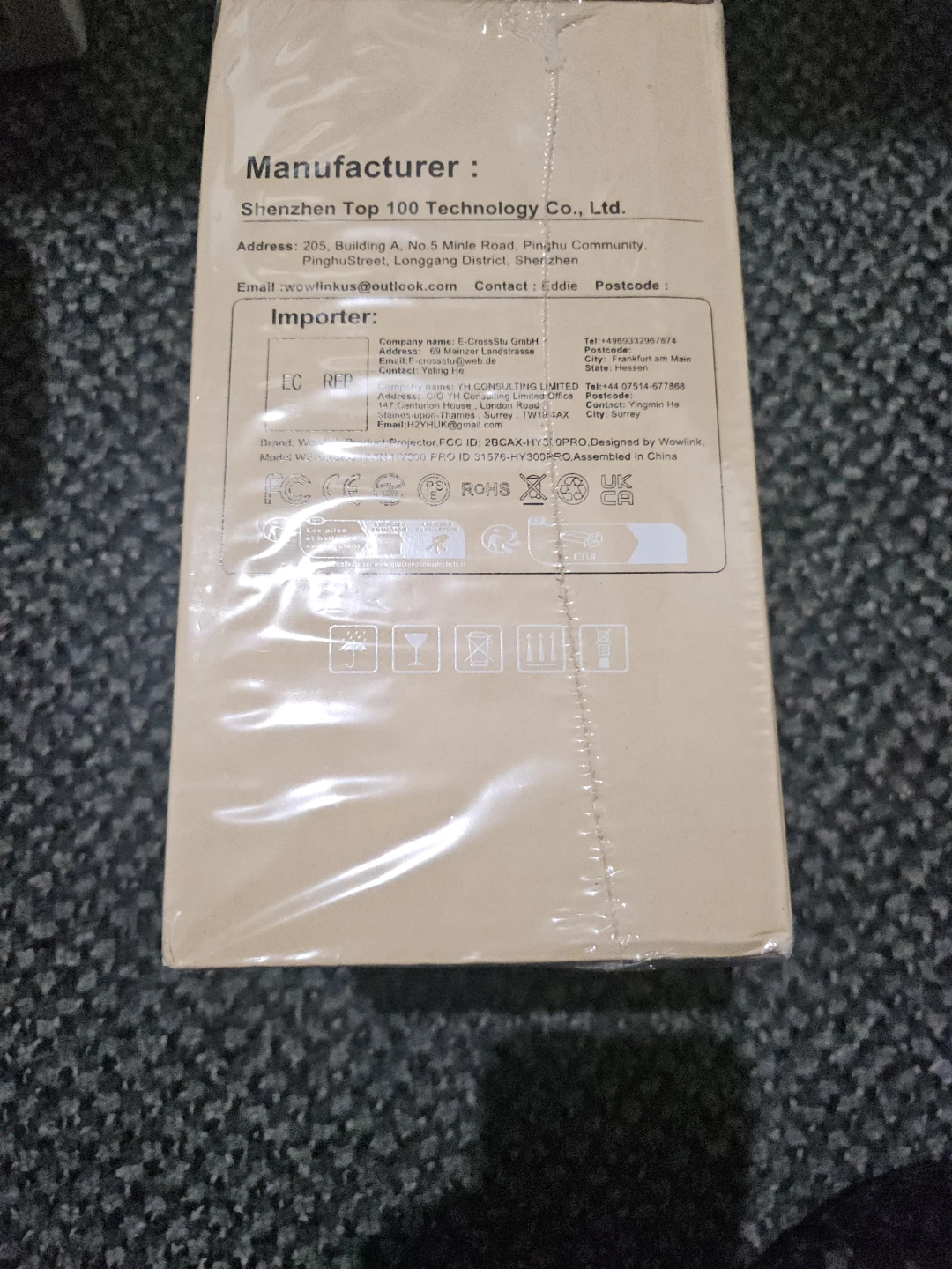 Wowlink W210 Smart Projector - photo 3