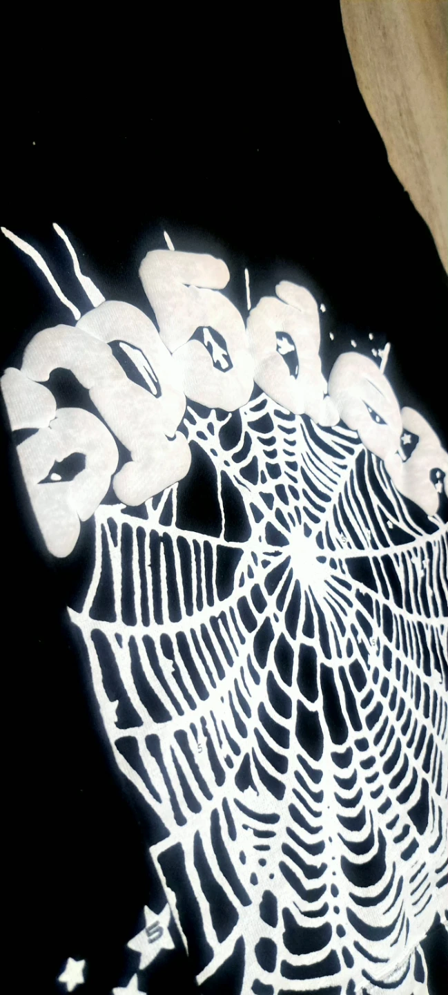 Black OG Spider Hoodie - photo 2