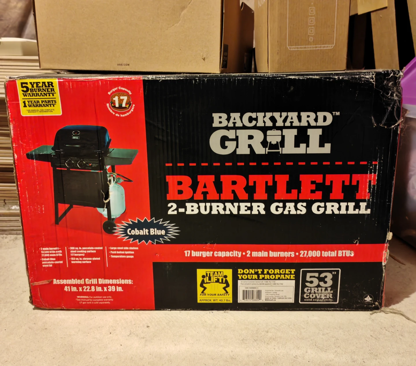Backyard Grill 2-Burner Gas Grill