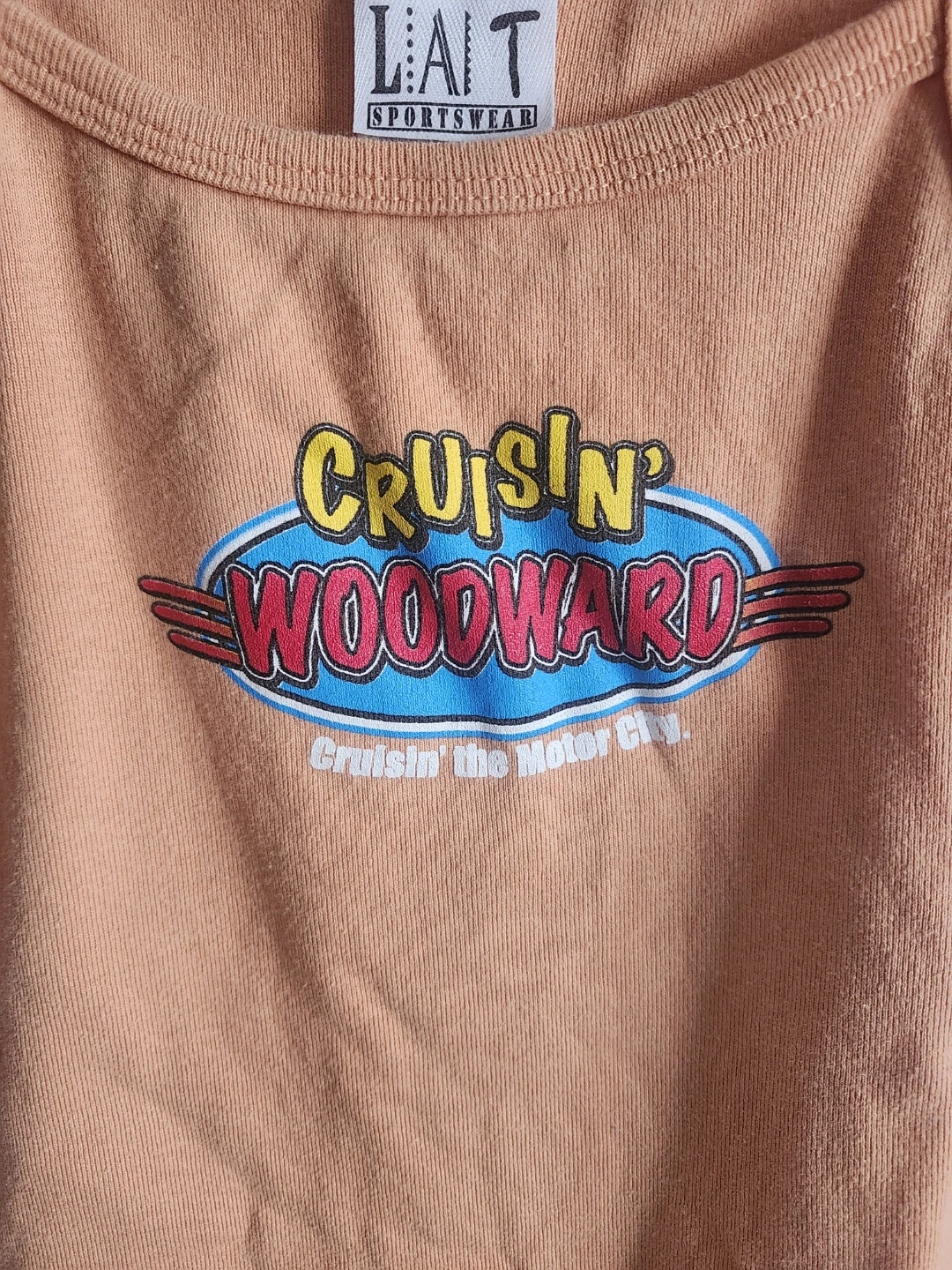 Orange 'Crusin' Woodward' tank top by Lait sportswear - photo 3