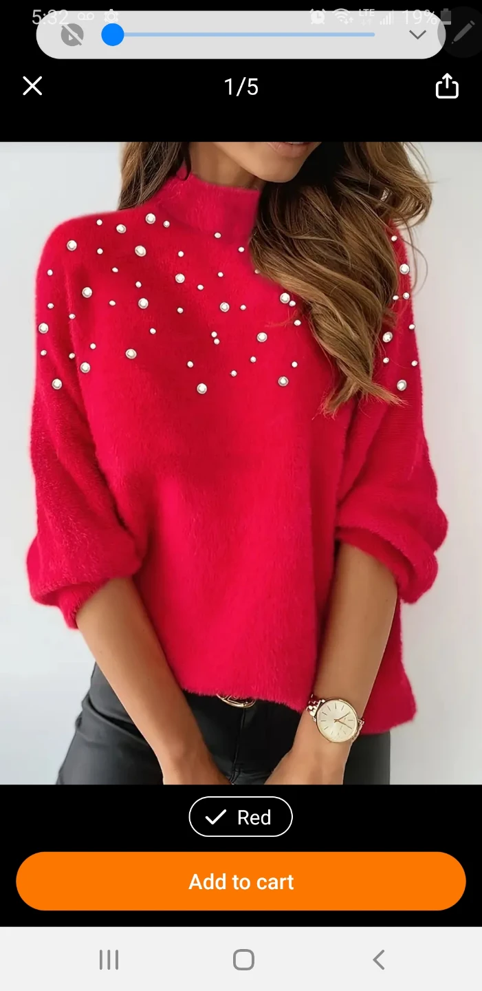Hand knit made to measure sweater
