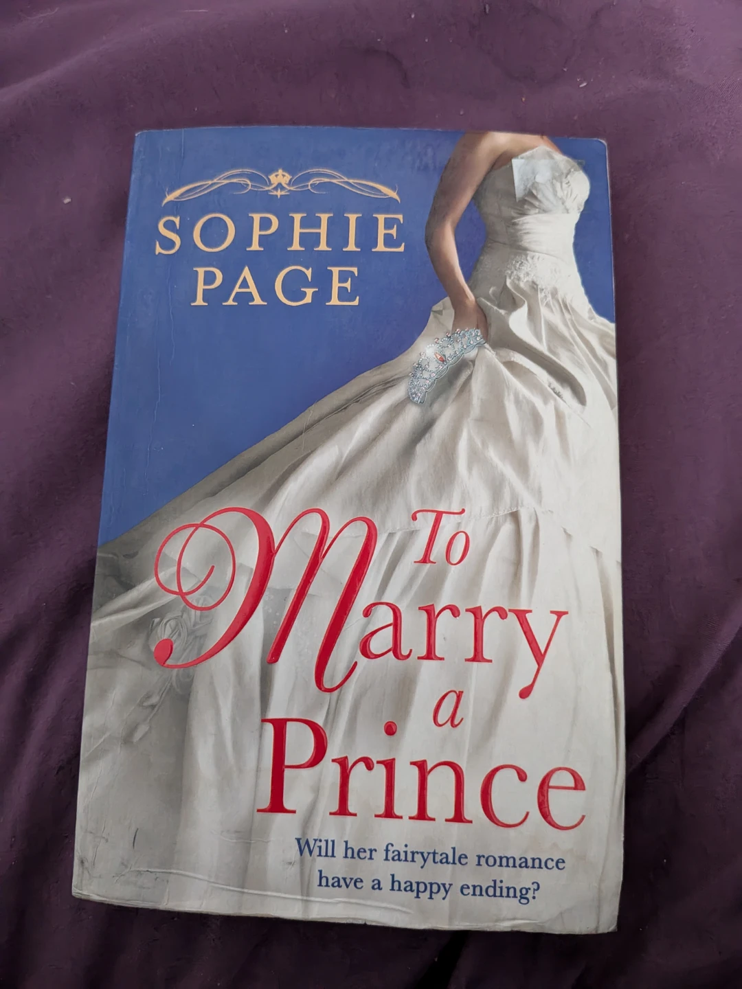 To Marry a Prince by Sophie Page Paperback Romance Novel