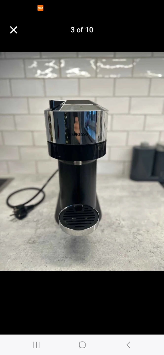 Nespresso Vertuo Coffee Machine - photo 2