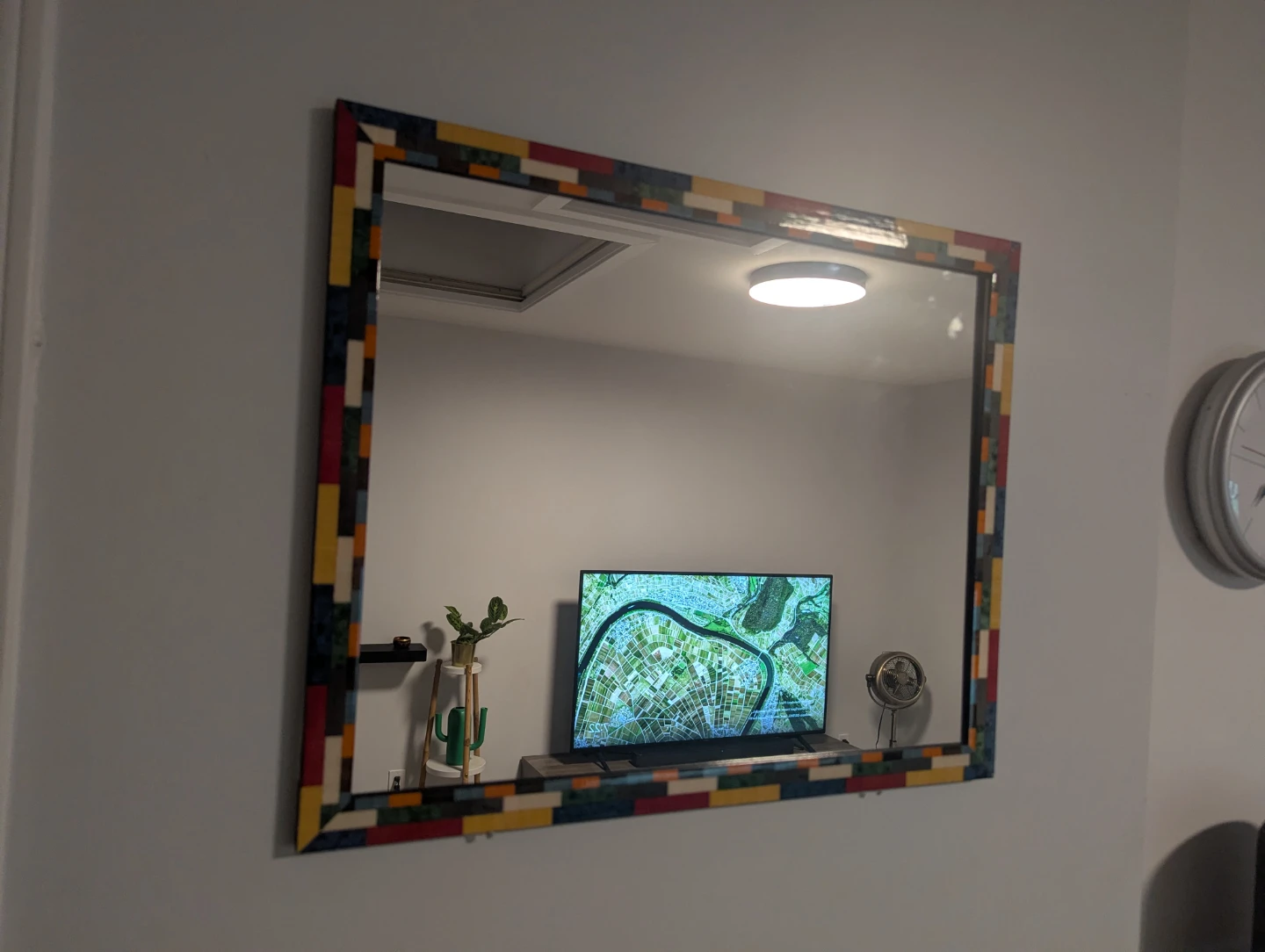 Mosaic Frame Wall Mirror