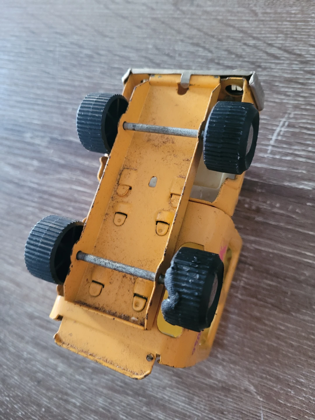 Buddy L Yellow Pressed Steel Dump Truck Toy - photo 5