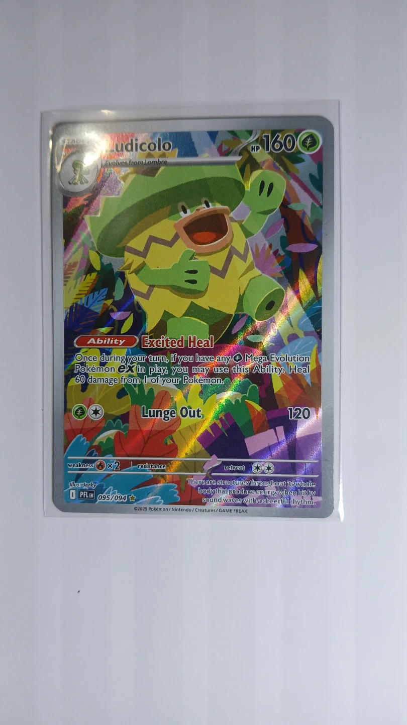 Pokemon Ludicolo Card