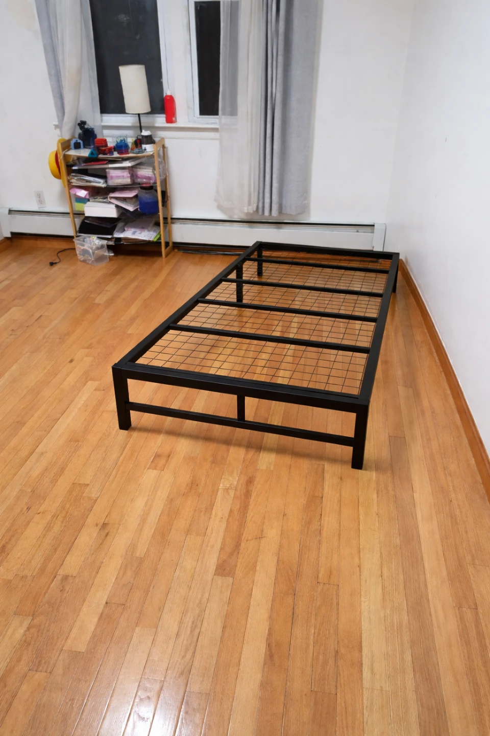 Black Metal Twin Bed Frame