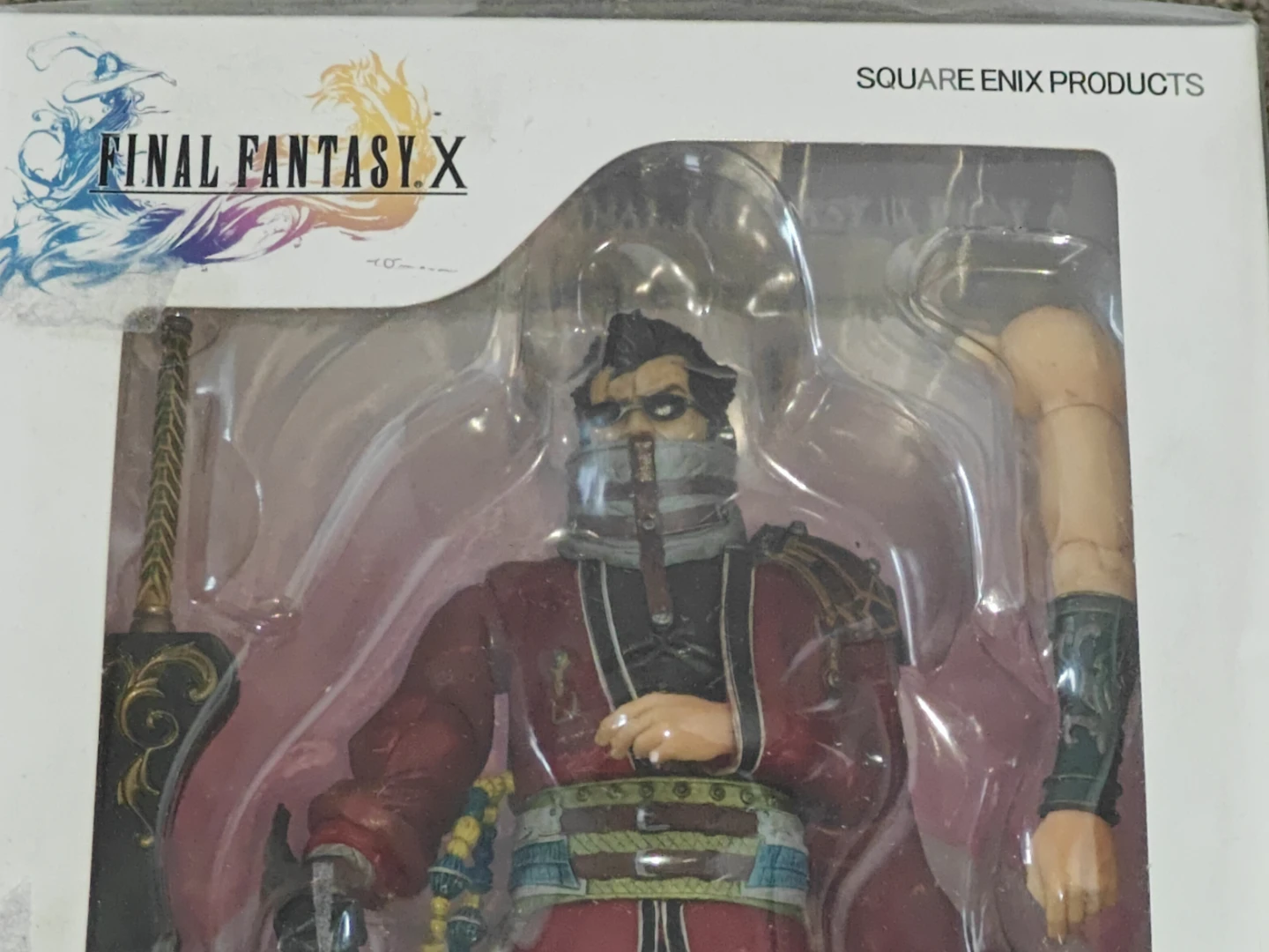 Final Fantasy X Play Arts - Auron Action Figure FF 10 - photo 2
