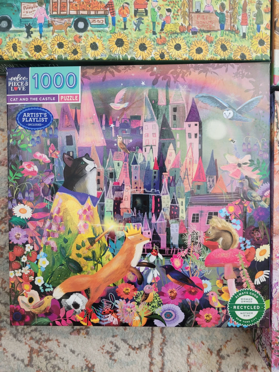 Collection of 4 x 1000 Piece Artist's Edition Puzzles - photo 2