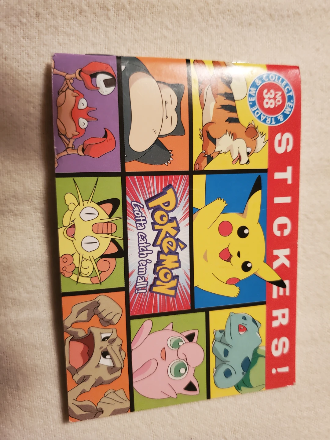POKEMON STICKER BOOKLET
