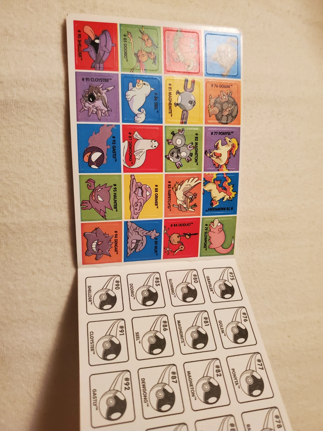 POKEMON STICKER BOOKLET - photo 2