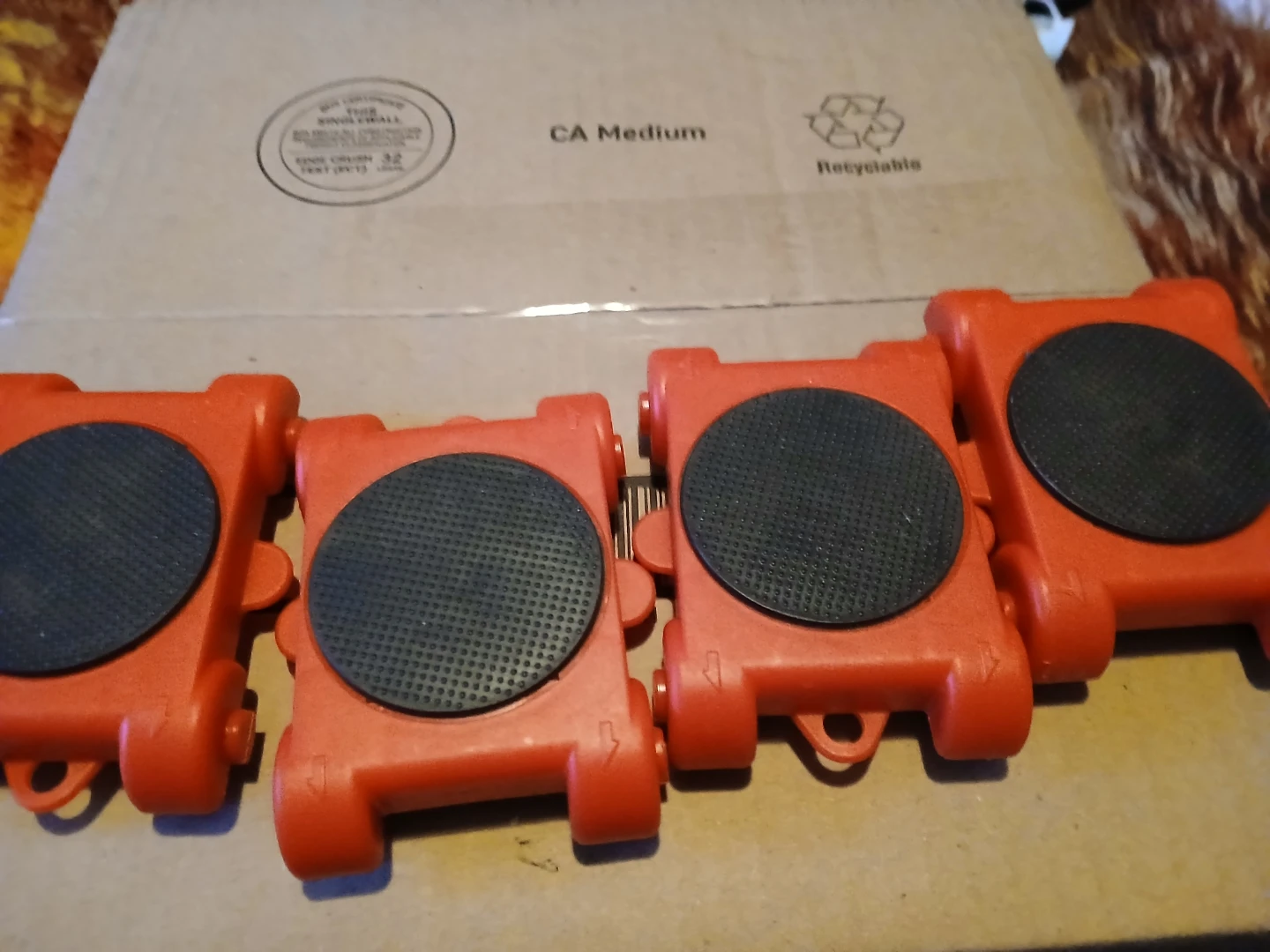 Furniture Dolly with Lifter Tool - Set of 4 - photo 2
