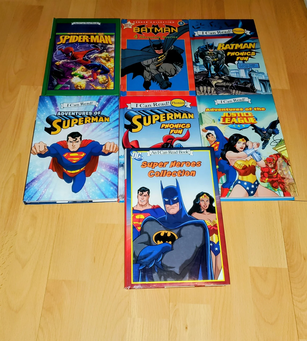 ($4 each) (I Can Read) Super Heroes Children's Books
