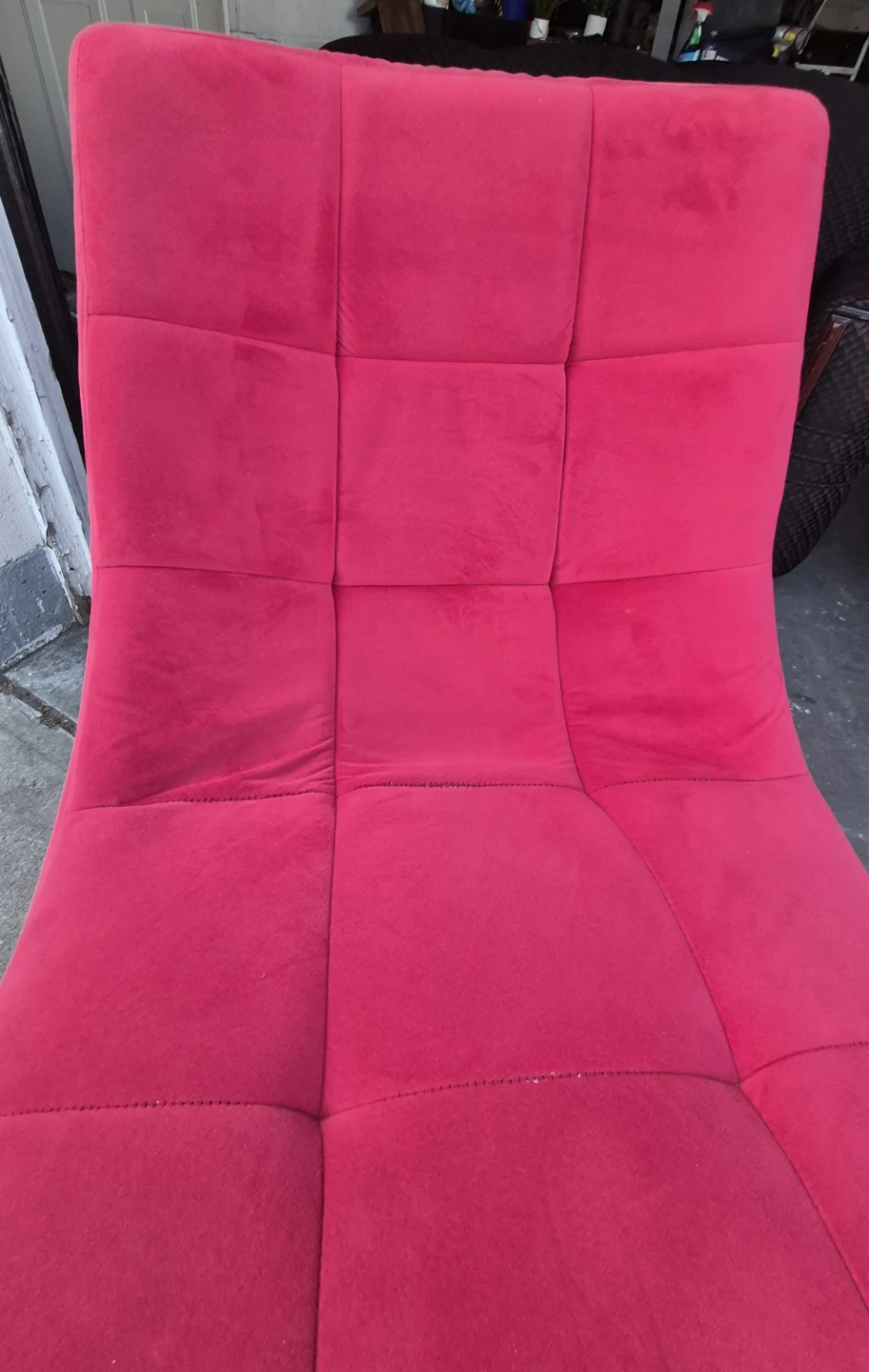 Pink Tufted Chaise Lounge Chair - photo 3