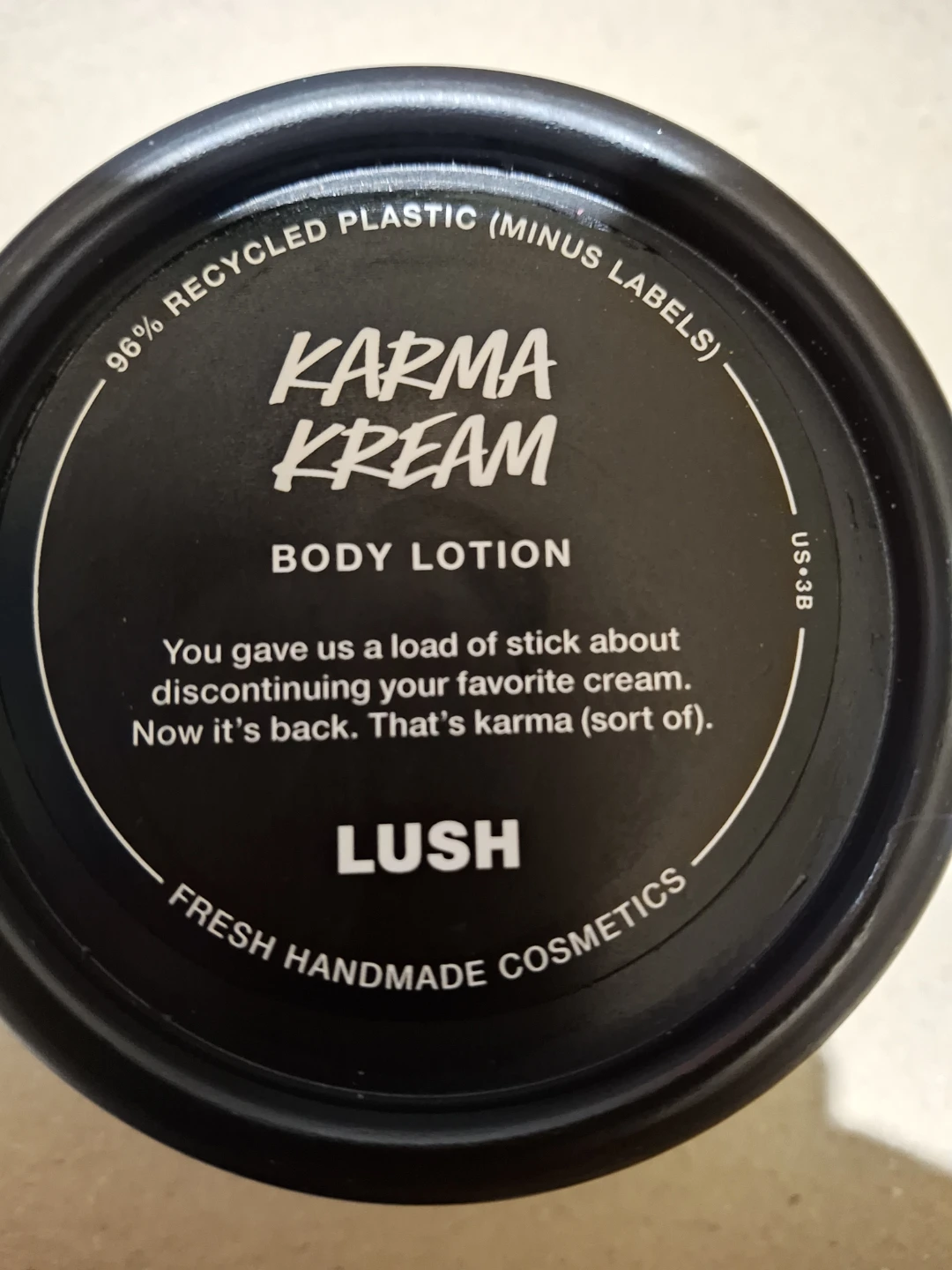 Lush Karma Kream Body Lotion