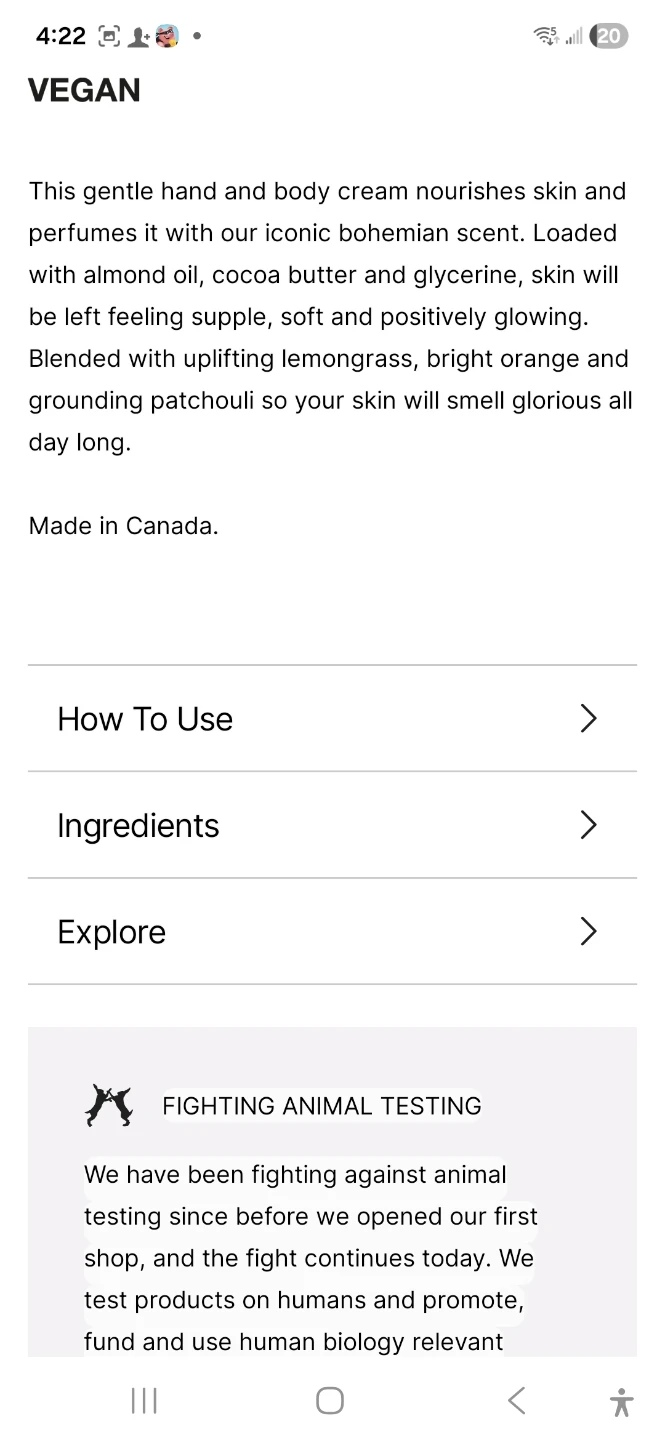 Lush Karma Kream Body Lotion - photo 3