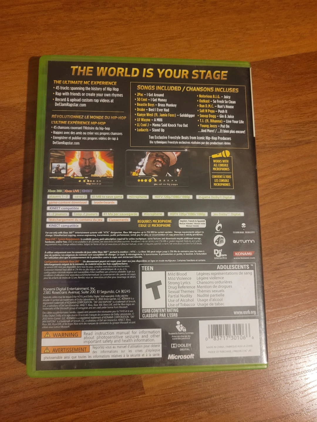 Def Jam Rapstar - Xbox 360 - photo 2