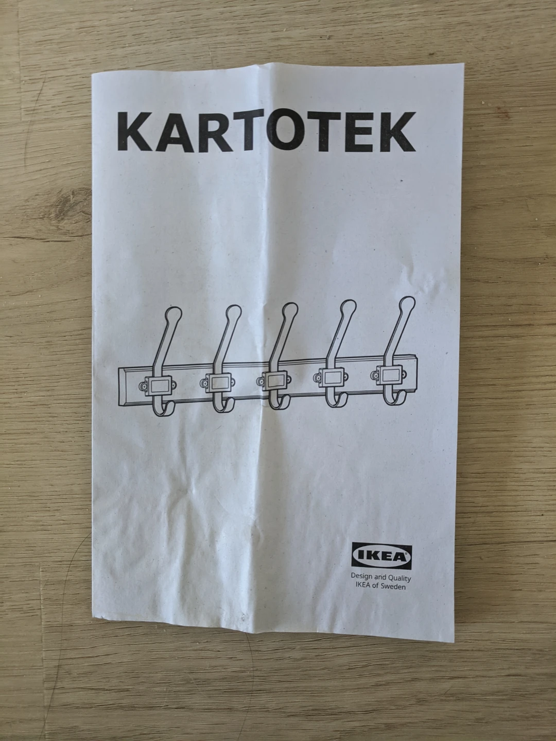 IKEA Kartotek Coat Rack