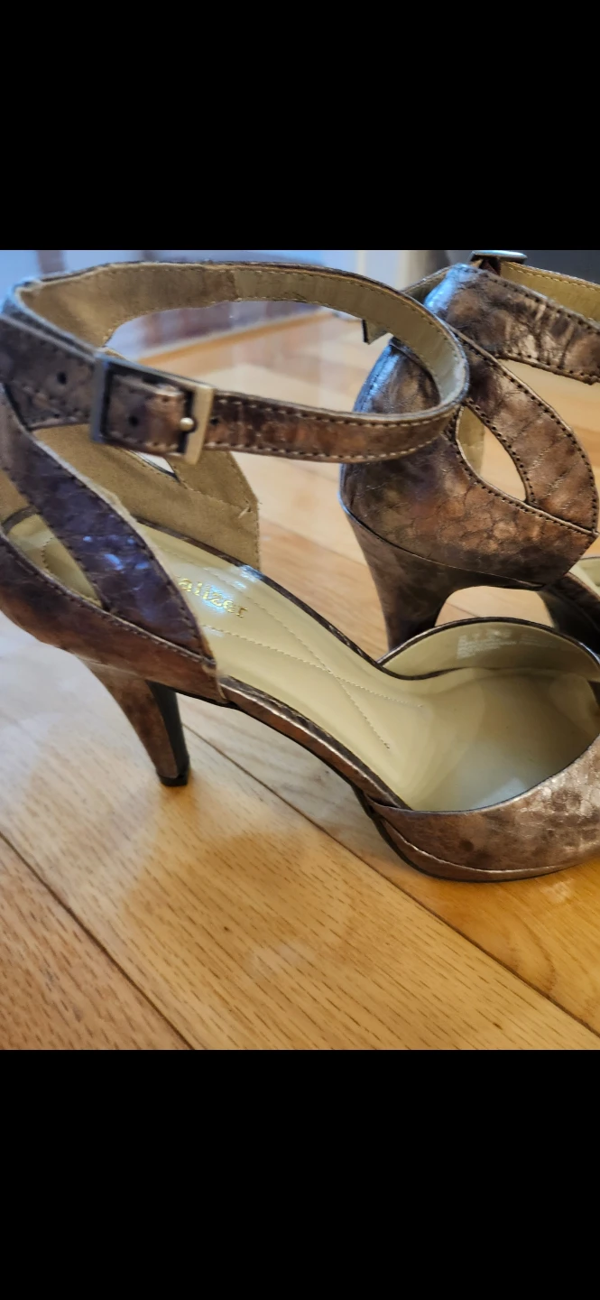 Nine West Peep-Toe Heels with Ankle Strap - photo 3