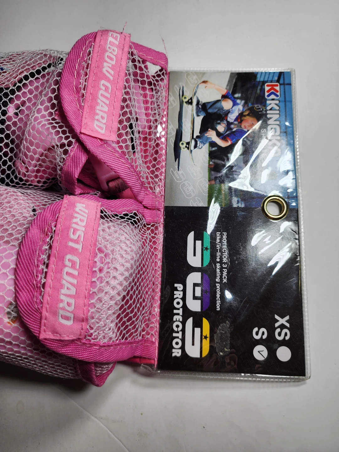 KINGKA 3 Pack Protective Gear Set - Pink