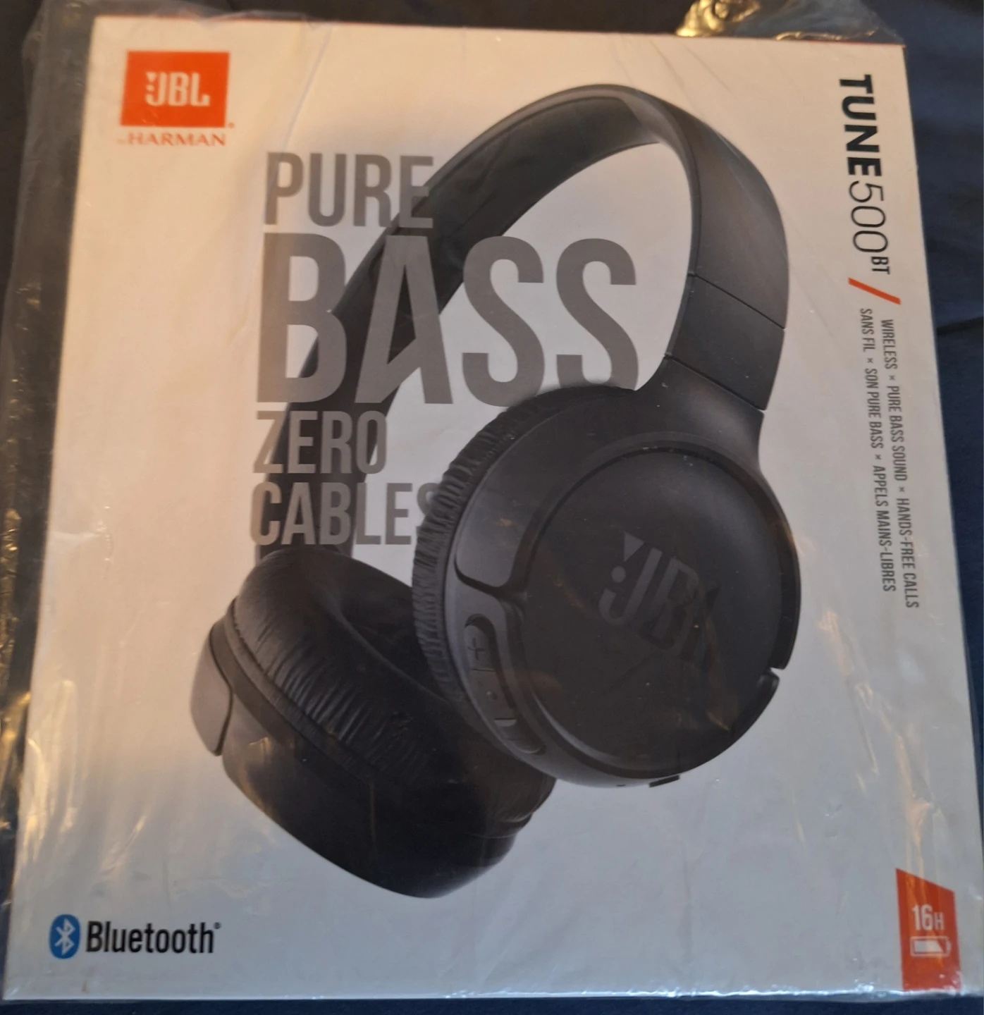 🏆 JBL TUNE500BT Bluetooth Wireless Headphones