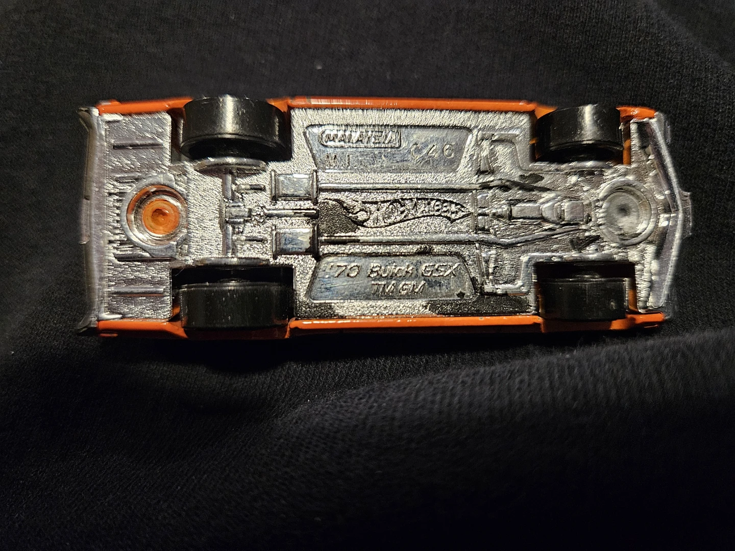 Hot Wheels '70 Buick GSX Orange Die-cast Car - photo 2