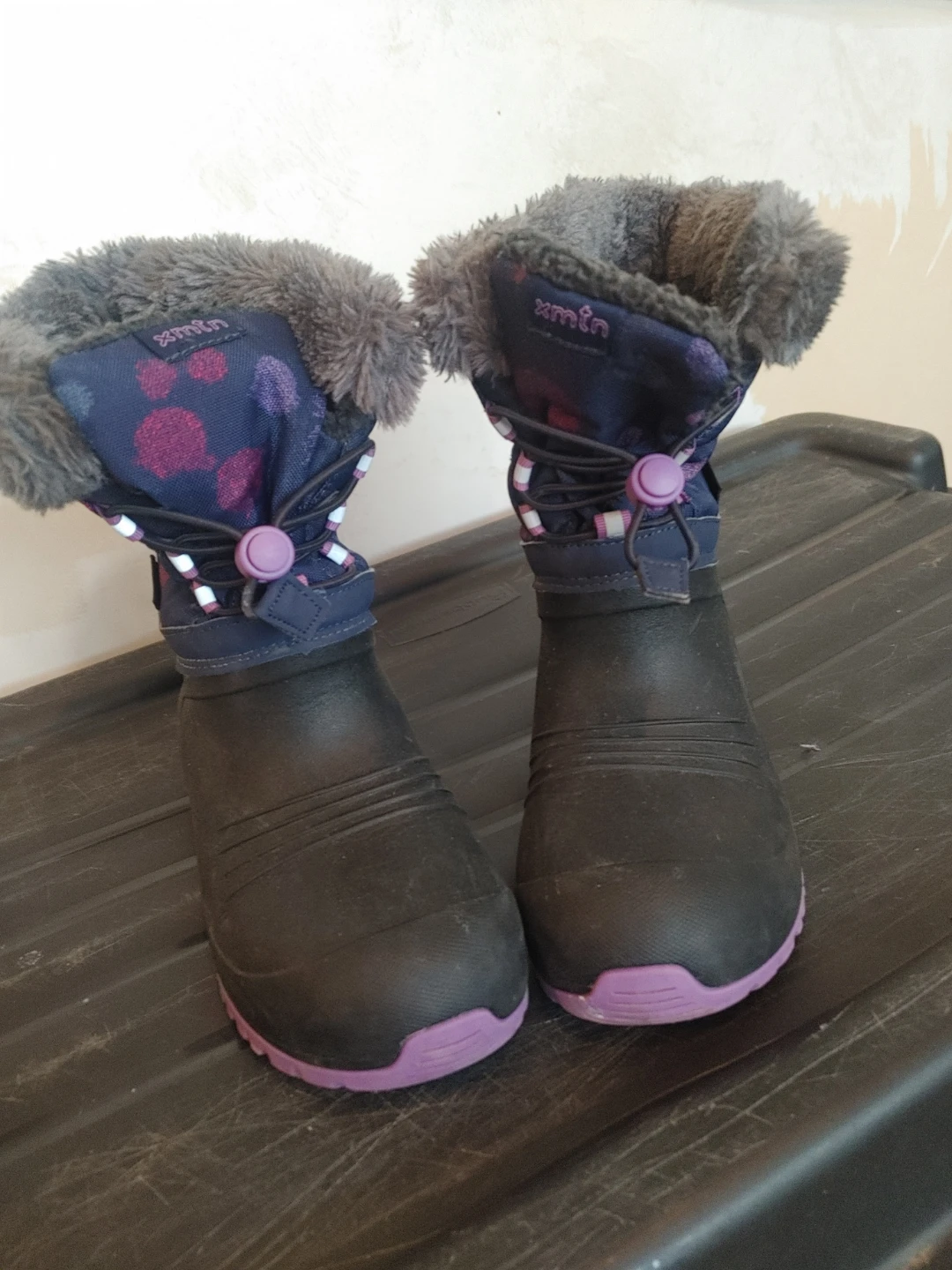Kamik Girls Winter Boots - Purple/Black