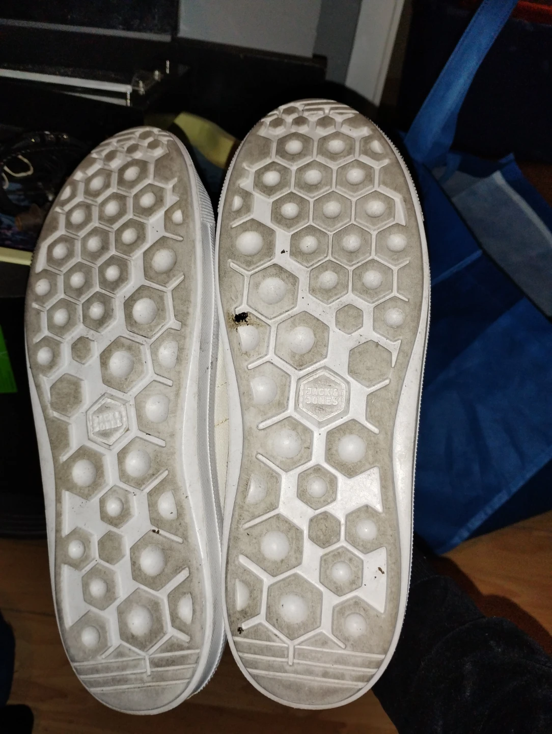Jack & Jones Cream Canvas Sneakers - photo 4